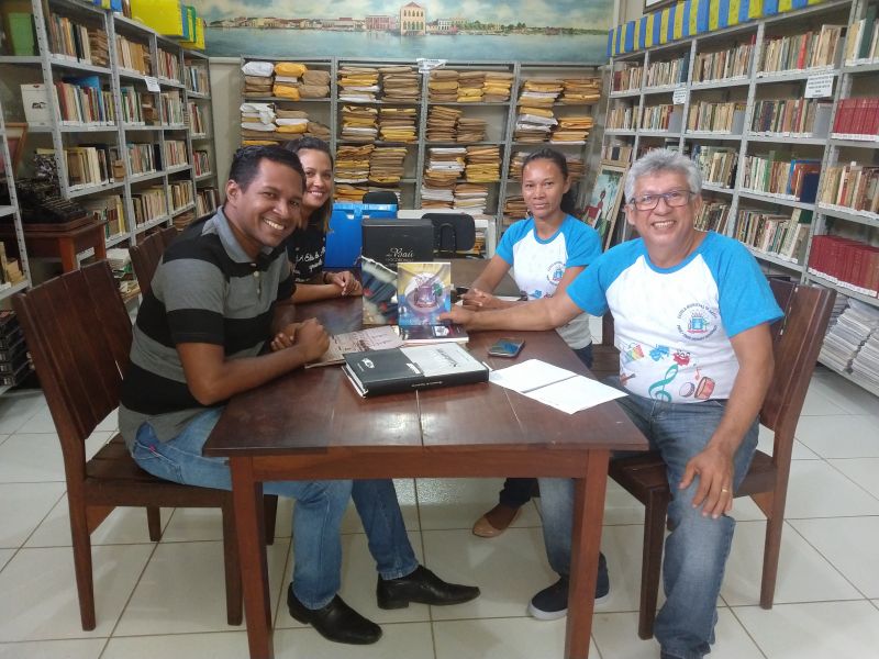 Sebastião Lopes, Daniely Chagas, Erlane Santos e Oberdan Silva